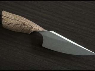 sleek modern knife